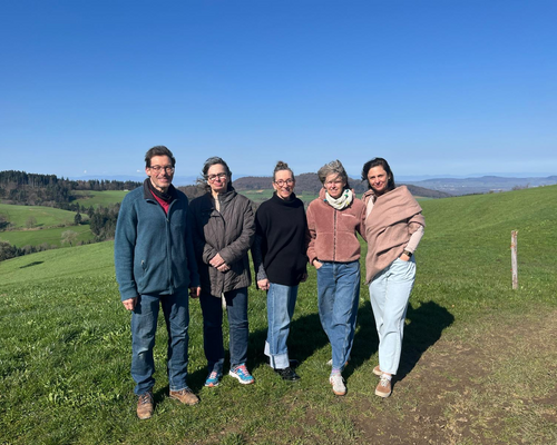 Betreuungsteam Schulkindbetreuung Horben (v.L.n.r. Stefan Lohr, Annette Hauck-Janssen, Tanja Bialek, Karin Schick, Katlin Tarcsay)